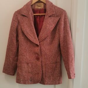 Women's Tweed Blazer Jacket
